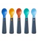 Lingurite ergonomice Tommee Tippee, 4 luni +, Multicolor, 5 buc